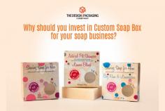 When we consider soap, an image of beauty comes into mind. Custom Soap Boxes need a fantastic eye-catching look to complement them.
https://www.dnpackaging.com/why-should-you-invest-in-custom-soap-boxes-for-your-soap-business/
