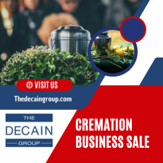
Certified Cremation Business Sales Specialist

A crematorium business can be a big time and money investment for your customer. Our experts can plan and predict a longer conversion funnel and stay in communication with potential customers. Send us an email at info@thedecaingroup.com for more details.