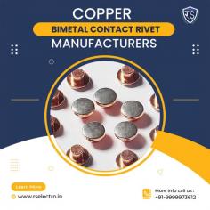 R.S Electro Alloys is one of the leading Copper Bimetal Contact Rivet Manufacturers in India. We specialize in manufacturing high-quality copper bimetal contact rivets for various industrial applications. Our products are designed to meet the highest standards of quality and safety and are manufactured using advanced technology and processes. We also offer customized solutions to our customers, ensuring that they get the best product for their needs. Our team of experienced professionals ensures that all our products are manufactured with utmost precision and accuracy. With our commitment to providing excellent customer service, we strive to make sure that our clients get the best value for their money when it comes to copper bimetal contact rivets from us.

For More Details Visit : www.rselectro.in

Call Rs Electro Alloys Private Limited at Contact Number : +91 9999973612, Email at : enquiry@rselectro.in