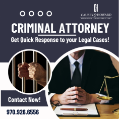 Full-Service Criminal Defense Law Firm

Experiencing criminal charges and claims can be a stressful part for everyone, hire a well-versed and skilled criminal defense attorney to conquer the battle and build the best relationships with further prosecutors that help acquire knowledge about defense rules and regulations. Discover Causey & Howard, LLC!
