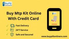 Get the best deals and discounts on Mtp Kit online with your credit card at BuyPillOnlinerx. Enjoy Mtp kit fast delivery with overnight services available. Shop now for quality medications from a trusted source at unbeatable prices! 
