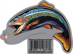 Colorful Trout with Fly Fishing Sticker- Sticker People

Order Sticker People's Colorful Trout with Fly Fishing Sticker, printed in Montana with high-quality material. The color of trout sticker is scratch resistant. Colorful Trout with Fly Fishing Sticker Super high-quality sticker. 6 mils of super thick vinyl. Additional 2.5 mils of clear lamination. Great scratch, weather, and water resistance.

https://www.stickerpeople.com/products/colorful-trout-with-fly

$3.00