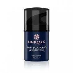 Uniqaya Skin Balancing Moisturiser with Peach Extract, 50 gm