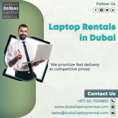 Dubai Laptop Rental is one of the main supplier of Laptop Rentals in Dubai. If you need to take large number of laptops on rent reach us for reasonable prices and best Quality services. Contact us: +971-50-7559892 Visit us: www.dubailaptoprental.com 