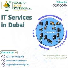 Techno Edge Systems LLC offers you preferable IT Services in Dubai which are efficient for your Business. We provide innovative IT services to help organizations reach optimal performance. Contact us: +971-54-4653108 Visit us: www.itamcsupport.ae