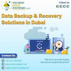 Techno Edge Systems LLC is the compatible provider of Data Backup and Recovery Solutions in Dubai. We are designed to assist you in reducing data loss. Contact us: +971-54-4653108 Visit us: www.itamcsupport.ae