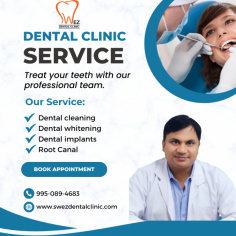 Swez Dental Clinic is a premier dental care facility located in the heart of Jaipur, India. 
The clinic is dedicated to providing high-quality dental services to patients of all ages in a comfortable and welcoming environment.
