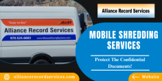 Prevent Identity Theft With Mobile Shredding

We provide a secure mobile shredding service to minimize the risk of sensitive and confidential data falling into illegal hands and securely destroying documents. For more information, mail us at admnalliance@aol.com.