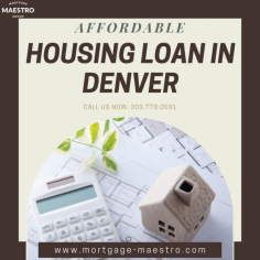Get ready to call for your Housing Loan in Denver! With low-interest rates and flexible repayment plans, we make it easy for you to obtain the funds you need to purchase a house in Denver. Plus, our friendly support team is always there to help you navigate the process every step of the way. Don't wait any longer - put your dreams of owning a home in Denver within reach with Mortgage Maestro Group.

