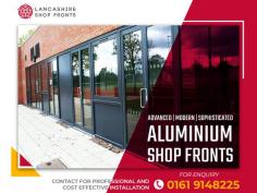 Lancashire Shop Fronts provides skilled and dependable aluminium shop front door installation services to companies of all kinds. Our specialists employ high-quality materials and cutting-edge procedures to produce outcomes that exceed your expectations. We offer a comprehensive end-to-end solution, from design to installation, assuring a smooth transition from beginning to end. Please contact us at 07730 286838 or info@lancashireshopfronts.co.uk.
Visit here : https://www.lancashireshopfronts.co.uk/doors/aluminium-shop-front-door