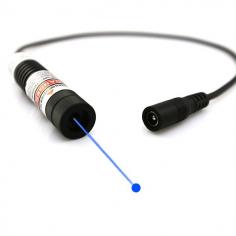Adjustable focus lens 50mW to 100mW 445nm blue laser diode module 
In various type of high precision and high stability dot alignment at different work distances, not easy to reach with a simple blue laser pointer, it makes even better job with an intense beam device of 445nm blue laser diode up to 50mW to 100mW. It enables long lasting dot alignment. Being made with good cooling system inside 16mm diameter tube, it assures easy installation and highly stable dot projection within long lasting use.
After up to 24 hours aging preventing and beam stability tests, and proper use by skilled users or professionals, this blue dot laser is keeping work with excellent laser light cycling use, and highly reliable performance. It enables freely adjusted laser beam focus and dot emitting direction, which assures the lowest price and the best direction dot alignment for laser show, laser displaying, military targeting, scientific experiment and high tech work etc.
https://www.berlinlasers.com/445nm-blue-laser-diode-module