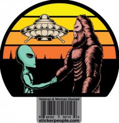 Bigfoot Meeting Alien Sticker- Sticker People

Have you ever wondered what it would look like if Bigfoot and an alien met? Well, now you don't have to wonder anymore! A new sticker is being released that imagines the meeting of these two strange creatures. This sticker is sure to bring a smile to anyone's face and is perfect for any fan of the supernatural. Order now.

https://www.stickerpeople.com/collections/all/products/bigfoot-with-alien

$3.00