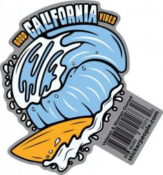 California Good Vibes Waves and Surfboard Sticker- Sticker People

California Good Vibes Waves and Surfboard Sticker Super high-quality sticker. 6 mils of super thick vinyl. Additional 2.5 mils of clear lamination. Great scratch, weather, and water resistance.

$3.00
