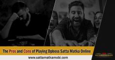 Discover the pros and cons of playing online Dpboss satta matka games. Uncover the risks before playing the game and learn the exact strategy to win the game.