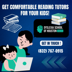 Level Up Your Kid's Reading Skills with Our Tutors!

Dyslexia School of Houston provides dedicated reading tutors to build the skills and confidence for long-term success. Our experts rigorously vetted through assessments to child stays motivated and on track. Our interactive sessions are tailored to make sure they get the support they need. Get in touch with us!

