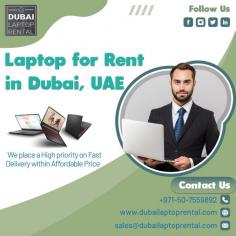 If you are searching for laptop for rent in Dubai. Then here you are Dubai Laptop Rental provides you best services of laptop rentals in less prices with guarantee. Contact us: +971-50-7559892 Visit us: https://www.dubailaptoprental.com/laptops-for-rental/