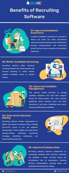 In today's fast-paced and competitive job market, businesses need effective tools to streamline their recruitment processes and attract top talent. That's where Recruiting Software comes in!   

Here are some key benefits of utilizing Recruiting Software: https://www.hireme.cloud/blogs/how-to-select-the-best-recruiting-software-for-your-organization