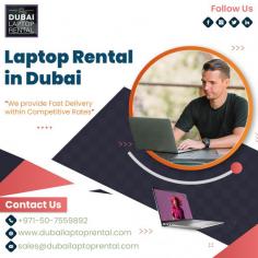 Dubai Laptop Rental Company is one of the most preferable Supplier of Laptop Rentals in Dubai. If you are searching for cost effective and Quality laptop Contact us: +971-50-7559892 Visit us: https://www.dubailaptoprental.com/laptop-rental-dubai/