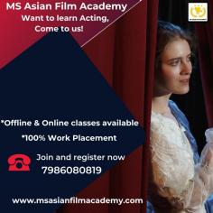 MS Asian Film Academy offers the best Acting & Film making classes with an exciting way of learning to the aspiring actors, Editors, ,Writers , Directors and Filmmakers. It’s the best Academy for Acting, Editing, Direction Writing and Cinematography in India. We focus on the overall development of the students and enhancing their skills by providing workshops online or offline. All the courses are Certified courses and it’s the one of the best Acting school in India (Chandigarh) with a stream of Bollywood most experienced and talented faculty who share their knowledge with the students.