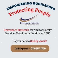 Bravanark Network is a leading workplace safety service provider based in London, offering comprehensive solutions to businesses across the UK. Our expert team ensures that your workplace meets the highest safety standards, protecting your employees and ensuring legal compliance. Contact us today for reliable and tailored safety services for a secure working environment.   https://bravanark.co.uk/