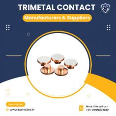"R.S Electro Alloys is a leading manufacturer and exporter of TRIMETAL CONTACT in India . Our products are designed to meet the highest standards of quality and reliability. We offer a wide range of contact components such as contacts, contacts tips, bimetal rivets, trimetal rivets, copper rivet, silver alloy wire, contact assembly and more. We also provide custom solutions to our customers according to their requirements. At R.S Electro Alloys, we strive to ensure that our customers get the best value for their money by providing them with superior quality products at competitive prices.

For More Details Visit : www.rselectro.in

For any Enquiry Call Rs Electro Alloys Private Limited at Contact Number : +91 9999973612, For Sales Enquiry Email at : enquiry@rselectro.in""
"
