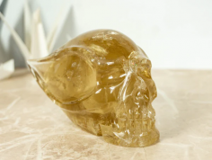 Natural Citrine Skull

Citrine is a well-known stone for manifesting success and financial wealth. It clears all types of negativity and helps you stay grounded in your strength, strengthening you in any scenario. Not only for spiritual purposes but also decoration purposes also. Natural Citrine Skull that are hand carved add a splash of color to any room. So what are you waiting for? Get in touch with us at http://www.e2dcrystals.com

