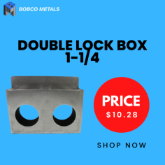 The Double Lock Box 1-1/4 is a secure storage solution designed to protect your valuable belongings and keep them safe from unauthorized access. This particular lock box model is known for its durability, strength, and advanced security features. To get more information about this product call us @ (866-267-8335) or visit our website: https://www.bobcometal.com/1-1-4-double-lock-box.html