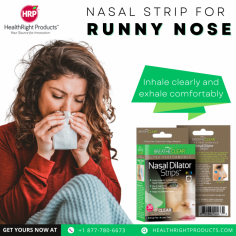 Nasal Strips for Runny Nose: Breathe Easy With Healthright Products


If you have a problem with nasal congestion and a runny nose, you know how difficult it can be to breathe when you have a common cold or allergies. Get the relief you can count on from Breath Clear Nasal Strips for Runny Nose. With a unique formulation, they deliver benefits across the body, not just where it matters most in your throat. Call us to get your (877) 780-6673. Visit us at:https://healthrightproducts.com/products/breathe-clear-nasal-strip