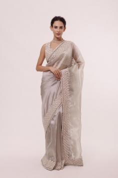 Designer Organza Sarees -
Buy designer Organza sarees online from the latest collection available in variety of colors, designs and patterns at Onaya. Dual toned organza sarees, embellished organza sarees and several other varieties of designer Organza sarees, perfect for all occasions available at https://www.onaya.in/categories/sarees