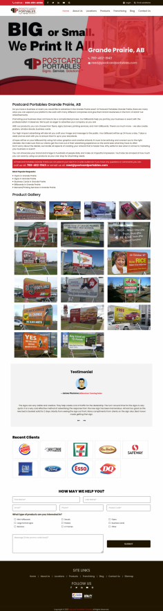 Affordable portable signs Grande Prairie

Postcard Portables is the leading outdoor portable sign company in Grande Prairie Specializing in billboard rentals, graphic design, and business signage

https://www.postcardportables.com/grande-prairie-ab/