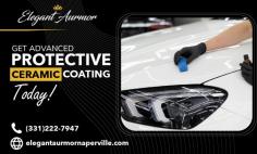 Keep Your Car Looking Perfect with Ceramic Coating!

Feel the ultimate automotive makeover with a ceramic coating car in Plainfield, IL! At Elegant Aurmor, our revolutionary formula provides unrivaled protection, shine, and longevity for your vehicle. Remake your auto into a head-turning masterpiece that sparkles in every light. Get the envy-inducing shine you deserve!

