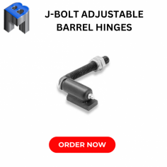 J-Bolt Adjustable Barrel Hinges with Nuts is a heavy duty hinge that is made specially for heavy gates and doors. This hinge will swing a full circle if installed without a stop. The barrel hinge with a plate is attached to the wall and the J-bolt arm is attached to the gate. Hinge pivots on a steel ball bearing and includes a grease fitting to keep the bearing lubricated.