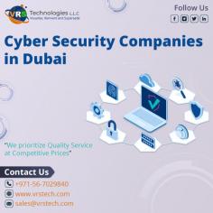 VRS Technologies LLC is the most wanted supplier of Cyber Security Companies in Dubai. We provide a wide range of cyber security services to every organization. Contact us: +971 56 7029840 Visit us: https://www.vrstech.com/cyber-security-services.html