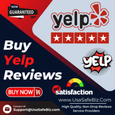 
Buy Yelp Reviews from us Here you can Buy Elite Yelp Reviews We provide permanent Elite Profile genius Reviews for growing Your page
https://usasafebiz.com/service/buy-yelp-reviews/
