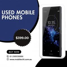 used mobile phones refer to smartphones or cell phones that have been previously owned and used by someone else before being sold again. These devices are typically resold after their original owners upgrade to newer models or decide to sell their used phones for various reasons. https://www.mobileciti.com.au/pre-owned