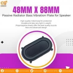 A passive radiator speaker is designed to offer maximum sound output and performance, as well as providing the user with the best sound quality. They have a large, curved surface area, which can move a large amount of air, and are designed to be attached to the back of a speaker. The Passive Radiator Bass Vibration Plate for Speaker allows you to add vibration to your sound system without sacrificing quality. This product has a passive design, which means it requires no power to operate. A passive radiator vibration plate is a device that is used to dissipate heat generated by an audio system, especially a loudspeaker. The passive radiator vibration plate is attached to the loudspeaker, either on top or underneath the speaker. It is made up of a large metal plate with a series of small holes in it. The plate is designed so that the sound waves from the speaker are not reflected off the surface of the plate, but are absorbed by the holes in the plate. This way, the sound waves from the speaker can pass through the holes and be absorbed by the air around it.