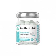 Sensitive Wild Peppermint Toothpaste Bits For Rapid Relief - Adult (13+) 60 Count

UnTube your dental care regime with dentist designed Sensitive Rapid Relief toothpaste bits (tablets) a blend of plant based ingredients, active fluoride and potassium nitrate to relieve sensitivity and maintain healthy teeth by fighting cavities, plaque and bad breath.

https://www.live-a-bit.com/teeth-a-bit/sensitive-teeth-toothpaste-and-mouthwash-tablets/toothpaste-tablets-for-rapid-sensitivity-relief

