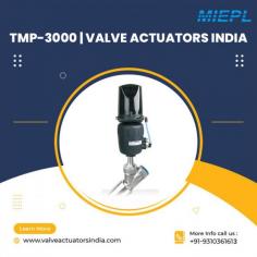 "TMP-3000 valve stroke, according to input signal of 4~20mA being delivered from controller.

• Interchangeable fail action
• Near zero consumption level
• LCD display with backlight
• Feedback signal
• 4 buttons for local control
• Simple mounting
• Auto calibration

For any Enquiry Call at : +91-9310361613, Email at : info@valveactuatorsindia.com, Website : www.valveactuatorsindia.com"
