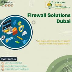 Techno Edge Systems LLC offers the standard Security Services of Firewall Solutions Dubai. We are expertise in blocking the threats from entering into our network. Contact us: +971-54-4653108 Visit us: https://www.itamcsupport.ae/services/firewall-solutions-in-dubai/