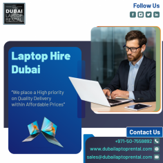 Dubai Laptop Rental Company offers the best Services of Laptop Hire Dubai. We are Specially serving the laptops with various configurations in bulk For More Info Contact us: +971-50-7559892 Visit us: https://www.dubailaptoprental.com/laptop-rental-dubai/