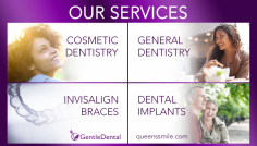 When you're a patient at our Queens dental office, an appointment with us is an escape from the pressures and stresses of everyday life. You'll feel at ease, and you'll be treated with the respect and compassion you deserve. Our beautifully appointed office has a wide range of amenities and a warm, friendly staff that provides dental care in an unrivaled chair-side manner. We distinguish our practice by rejecting the cold, clinical atmosphere of the traditional dental office in favor of a sophisticated, modern, and comfortable setting.

We respect your time, and we'll make sure you are seen promptly. If you arrive early, rest easy. Our office is a perfect spot to take a moment to yourself. There's a selection of reading material, free Wi-Fi, and if you'd like a cup of tea while you wait, let us know and we'll happily brew one for you. The calming atmosphere has been designed to make your time in our care an escape from the stresses of your daily life.

Gentle Dental in Queens
35-30 Francis Lewis Blvd,
Bayside, NY 11358
(718) 461-0100
(718) 970-7304
Web Address https://www.queenssmile.com
https://queenssmile.business.site/
E-mail info@queenssmile.com

Our location on the map: https://goo.gl/maps/8gvPR13tEZWAedBw5

Nearby Locations:
Bayside | Auburndale | Broadway - Flushing | Clearview | Bay Terrace
11360, 11361, 11364 | 11358 | 11354 | 11359

Working Hours :
Monday: 9AM-7PM
Tuesday: 9AM-7PM
Wednesday: 9AM-7PM
Thursday: 9AM-7PM
Friday: 9AM-7PM
Saturday: 9AM-4PM
Sunday: Closed

Payment: cash, check, credit cards.