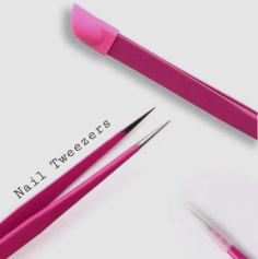Nail art tweezers are specialized tools used in the world of nail art to assist in picking up and placing small decorations, like rhinestones, studs, or decals, onto the nails. They come in various shapes and sizes to cater to different nail art designs. Shop now!