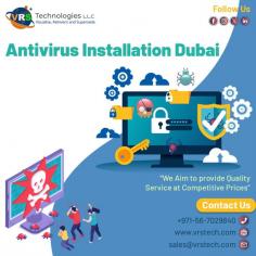 VRS Technologies LLC is the most evitable provider of Antivirus Installation Dubai. Our antivirus experts provide security advice, along with how to receive your regular security update. Contact us: +971 56 7029840  Visit us: https://www.vrstech.com/virus-malware-spyware-removal-solutions.html
