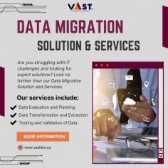 Upgrade your data management with our expert migration solutions and services!

Our team of professionals will ensure a seamless transition for your business.

Say goodbye to data chaos and hello to efficiency.

Follow VaST ITES INC for more updates.

Visit our website: www.vastites.ca

Mail us at: info@vastites.ca

Contact us today to learn more!


