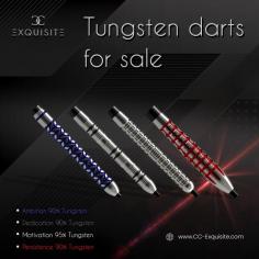 Looking for the best darts for your game? Browse Persistence 90% Tungsten Darts from cc-exquisite. These darts are made with high-quality tungsten, making them durable and precise. They also feature a unique design that helps you to improve your grip and accuracy. Order your Persistence 90% Tungsten Darts today!

https://cc-exquisite.com/products/persistence