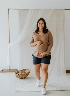 Elevate your maternity style with Bridget Shorts from Lovemère. Shop our comfortable and stylish maternity bottoms online for a fashionable and comfortable pregnancy journey.

Shop here: shorturl.at/jnsW4