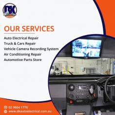 D & K Auto Electrical are highly trained and experienced in auto electrical repair, servicing, and maintenance for your truck & car, vehicle camera recording systems, air conditioning repair, automotive parts store, and all general servicing and repairs.
Visit here: https://dkautoelectrical.com.au/