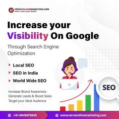 Best SEO Company in Sydney - Verve Online Marketing helps you rank your business site on Google and other SERPs so people can easily reach out to you. Stand Top On SERPs.