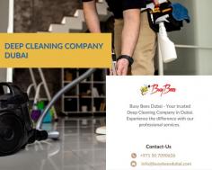 Discover the Leading Deep Cleaning Company in Dubai

Elevate your cleaning standards with Busy Bees Dubai's Deep Cleaning Company in Dubai. Discover the difference with our expert Deep Cleaning In Dubai services and experience a spotless home. Contact Busy Bees Dubai for exceptional Deep Cleaning Service in Dubai!