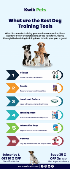 When it comes to training your canine companion, there needs to be an understanding of the right tools. Going through the best dog training tools to help your pup is good. 
